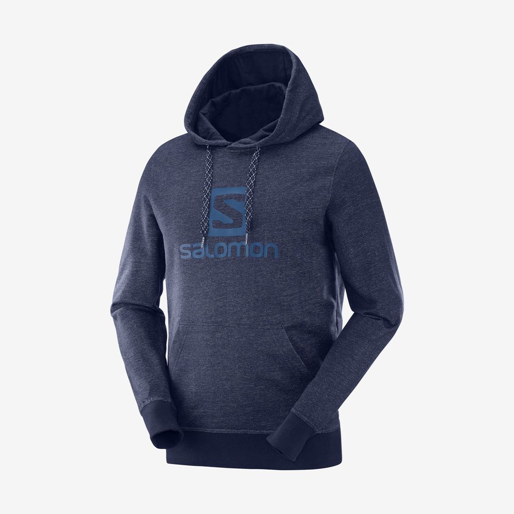 SALOMON SHIFT HOODIE M Philippines - Men's Midlayers - Navy | 936485-NDU